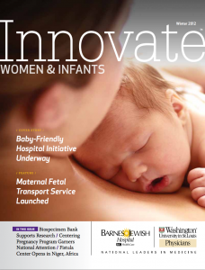 Innovate Women & Infants, Winter 2012 Issue
